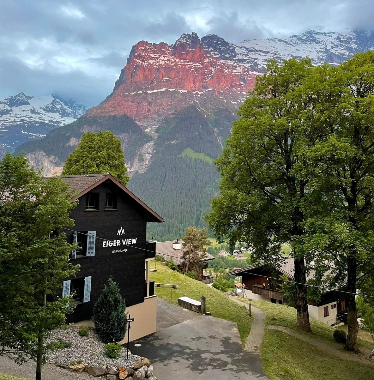 Eiger View Alpine Lodge Grindelwald Exteriér fotografie